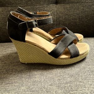 Tom’s wedge shoes. Size 7.5